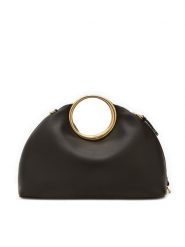 JACQUEMUS Torebka Le Calino 241BA396-3171 Czarny. Czarne torebki klasyczne damskie JACQUEMUS, bez wzorów, ze skóry, bez dodatków. Za 4,719.00 zł.