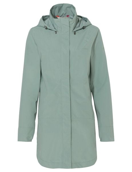 Kurtka damska Mineo 2.5L Coat. Zielone kurtki damskie Vaude, l, bez wzorów, z materiału, bez kaptura. Za 763.05 zł.