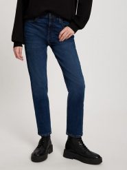 Cross Jeans Dżinsy - Regular fit - w kolorze granatowym rozmiar: 30W. Niebieskie jeansy damskie Cross Jeans, z podwyższonym stanem. Za 118.84 zł.