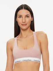 Calvin Klein Underwear Biustonosz top 0000F3785E Różowy. Czerwone biustonosze Calvin Klein Underwear, xl, bez wzorów, z bawełny, bez kołnierzyka. Za 129.99 zł.