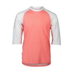Koszulka rowerowa męska POC MTB Pure 3/4 LS Jersey. Czerwone t-shirty sportowe męskie POC, m, z jersey, bez ramiączek. Za 239.00 zł.