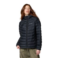 Kurtka puchowa damska Columbia Powder Lite II Hooded. Białe kurtki damskie Columbia, xs, bez wzorów, z puchu, bez kaptura. Za 479.99 zł.