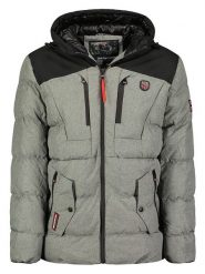 Geographical Norway Parka "Cashblend" w kolorze szarym rozmiar: S. Szare parki męskie Geographical Norway, s, bez wzorów. Za 239.29 zł.