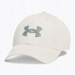 Czapka Z Daszkiem Under Armour Men's UA Blitzing. Białe czapki męskie Under Armour, bez wzorów, sportowe. Za 99.99 zł.