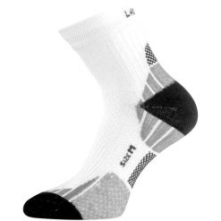 Skarpety funkcjonalne ATL. Białe skarpetki damskie LASTING, bez wzorów, z bawełny. Za 64.05 zł.