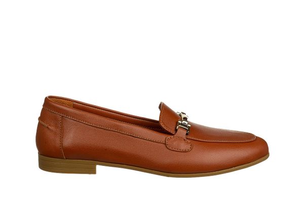 Mokasyny Bayla-161 022 3406 Coconut 161681, Brązowy, Skóra naturalna - 36. Brązowe mokasyny damskie Bayla, z materiału. W wyprzedaży za 224.10 zł.