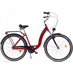 Rower Miejski Dallas Bike City Alu 28" 3spd. Czerwone plecaki męskie DALLAS BIKE, bez wzorów, z materiału. Za 1,499.00 zł.