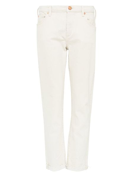 True Religion Dżinsy "Liv" - Relaxed skinny fit - w kolorze białym rozmiar: W29. Białe jeansy damskie True Religion. Za 227.85 zł.