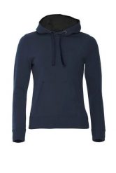 Clique Classic Hoody Women – damska bluza z kapturem, dark navy. Niebieskie bluzy z kapturem damskie CLIQUE, s, z bawełny. Za 309.10 zł.