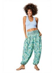 Aller Simplement Spodnie w kolorze turkusowym rozmiar: 34-40. Niebieskie spodnie materiałowe damskie Aller Simplement, bez wzorów, z materiału, klasyczne, z podwyższonym stanem. Za 56.99 zł.