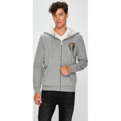 Trussardi Jeans - Bluza. Szare bluzy z kapturem męskie TRUSSARDI JEANS, m, z bawełny. W wyprzedaży za 269.90 zł.