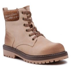 Trapery Clara Barson. Brązowe trapery damskie Clara Barson, bez obcasa. Za 159.99 zł.