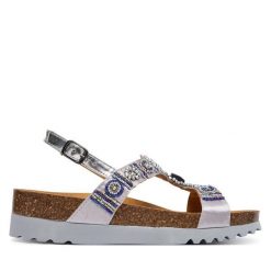 Sandały Scholl. Białe sandały damskie Scholl, bez wzorów, bez obcasa, na płaskiej podeszwie. Za 339.99 zł.