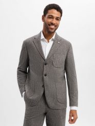 Finshley & Harding London marynarka garniturowa z zawartością wełny - Duża Mężczyźni Comfort Fit Wełna brązowy, 50. Brązowe marynarki męskie Finshley & Harding London, bez wzorów, z wełny. Za 799.95 zł.