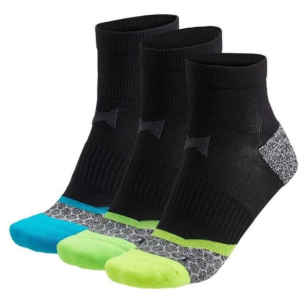 Skarpety do biegania Xtreme, 3 par, Multi czarny. Czarne skarpetki damskie XTREME SOCKSWEAR, bez wzorów. Za 112.80 zł.