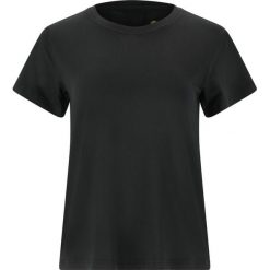 Koszulka damska Athlecia Pacy. Czarne bluzki sportowe damskie Athlecia, bez wzorów, bez kołnierzyka. Za 108.50 zł.