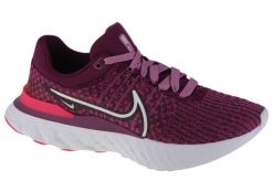 Buty do biegania damskie Nike React Infinity Run Flyknit 3. Fioletowe obuwie do biegania damskie Nike. Za 599.99 zł.