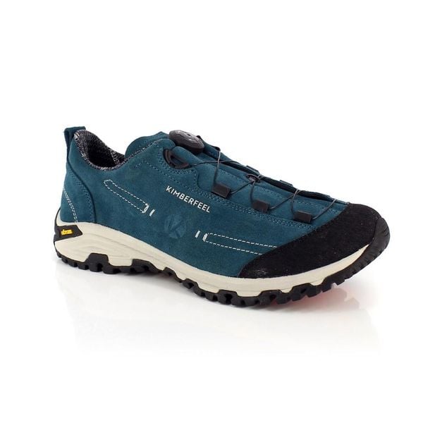 Buty trekkingowe dla dorosłych - PIANA. Niebieskie buty trekkingowe męskie Kimberfeel, bez zapięcia, trekkingowe. Za 686.75 zł.