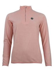 Peak Mountain Bluza polarowa w kolorze jasnoróżowym rozmiar: L. Różowe bluzy bez kaptura damskie Peak Mountain, l, z materiału. Za 100.99 zł.