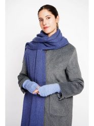 William de Faye Szal w kolorze niebieskim rozmiar: onesize. Niebieskie szaliki i kominy damskie William De Faye, bez wzorów, z materiału. Za 104.99 zł.