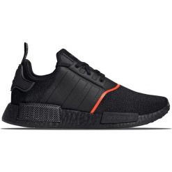 Buty Sportowe Lekkie Lato Adidas originals NMD R1 Core. Czarne buty sportowe na co dzień damskie Adidas, bez wzorów. Za 269.99 zł.