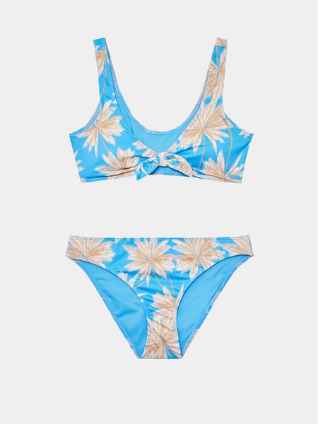 Roxy Strój kąpielowy Ocean Treasure ERGX203484 Niebieski. Niebieskie stroje kąpielowe dziewczęce Roxy, bez wzorów, z syntetyku. Za 99.99 zł.