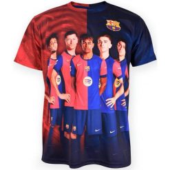 Koszulka kibica Barça Legends - Future Champions - 12 lat. Czerwone bluzki sportowe damskie FC Barcelona, bez kołnierzyka, bez ramiączek. W wyprzedaży za 171.66 zł.