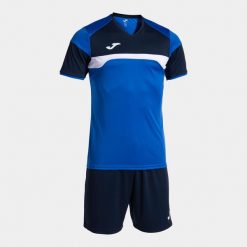 Zestaw koszulka i spodenki Joma Danubio III. Czerwone szorty męskie Joma, l, z materiału, na fitness i siłownię. Za 74.74 zł.