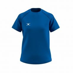 Koszulka damska Gilbert GTS. Niebieskie topy sportowe damskie gilbert, xs, bez wzorów, z materiału, bez ramiączek. Za 258.00 zł.