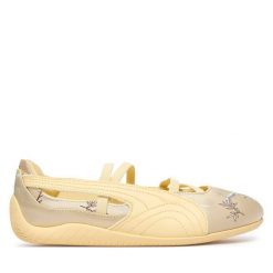 Baleriny Puma. Szare baleriny damskie Puma, bez wzorów, bez obcasa. Za 399.99 zł.