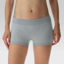 Bokserki termoaktywne damskie UYN Motyon 2.0 UW Boxer. Szare bokserki i panty damskie UYN, m, bez wzorów. Za 135.99 zł.