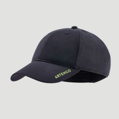 Czapka z daszkiem tenis Artengo TC500 rozmiar 54. Czarne czapki męskie ARTENGO, bez wzorów, z materiału, sportowe. W wyprzedaży za 24.99 zł.