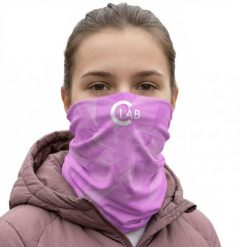 LEKKI KOMIN UNISEX ROSA. Czerwone szaliki i kominy damskie C-LAB, bez wzorów, z materiału. Za 104.50 zł.