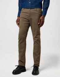 MESKIE SPODNIE WRANGLER LARSTON TARMAC 112371684. Spodnie materiałowe męskie Wrangler, bez wzorów, z materiału. Za 219.99 zł.