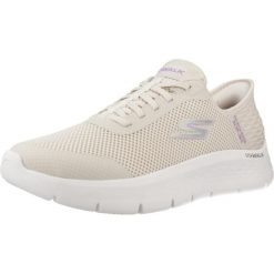 Buty SKECHERS GO WALK FLEX GRAND ENTRY Beżowy. Brązowe buty sportowe na co dzień damskie Skechers, bez wzorów, trekkingowe, Skechers Sport. Za 239.00 zł.