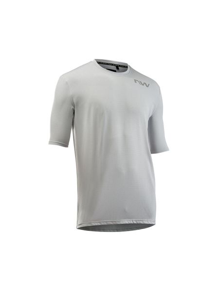 Koszulka rowerowa NORTHWAVE Xtrail Jersey S/s szara. Szare t-shirty sportowe męskie Northwave, na lato, l, z jersey, bez ramiączek, na fitness i siłownię. Za 263.00 zł.