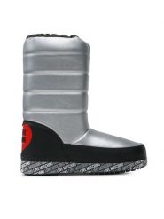 LOVE MOSCHINO Śniegowce JA24162G1HIT590B Srebrny. Szare śniegowce damskie Love Moschino, ze skóry. Za 939.99 zł.