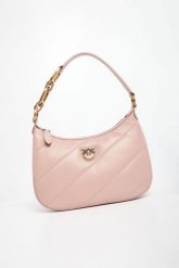 Torebka damska Half Moon Mini Maxi Quilt PINKO. Torebki klasyczne damskie Pinko, bez wzorów, bez dodatków. W wyprzedaży za 982.17 zł.