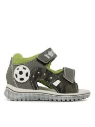 Primigi Sandały 3863211 Zielony. Zielone sandały chłopięce Primigi, ze skóry, bez zapięcia. Za 139.99 zł.