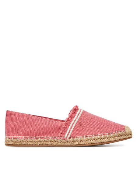 Tommy Hilfiger Espadryle Fringe Canvas Closed Espadrille FW0FW08881 Różowy. Czerwone espadryle damskie Tommy Hilfiger, bez wzorów, z materiału, bez obcasa. Za 189.99 zł.
