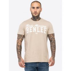 T-shirt o klasycznym kroju Benlee Logo. Białe t-shirty męskie Benlee, bez wzorów, bez kołnierzyka. Za 137.00 zł.