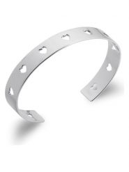 L'Atélier Précieux Srebrna bransoletka rozmiar: onesize. Szare bransoletki damskie L'Atélier Précieux, srebrne. Za 208.99 zł.