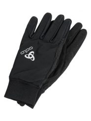 Odlo Rękawiczki "Finnfjord Warm" w kolorze czarnym rozmiar: XL. Czarne rękawiczki męskie Odlo, bez wzorów, z materiału. Za 151.90 zł.