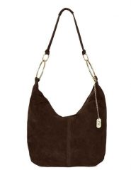 Anna Morellini Skórzana torebka "Damiana" w kolorze brązowym - 38 x 36 x 9 cm rozmiar: onesize. Brązowe torebki klasyczne damskie Anna Morellini, bez wzorów, z materiału, bez dodatków. Za 339.99 zł.