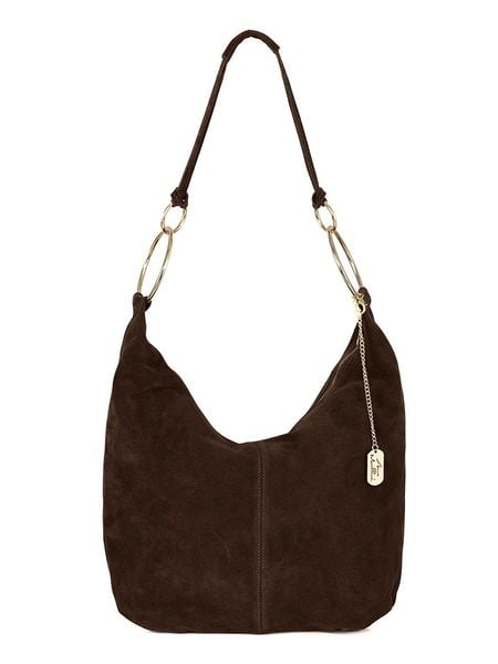 Anna Morellini Skórzana torebka "Damiana" w kolorze brązowym - 38 x 36 x 9 cm rozmiar: onesize. Brązowe torebki klasyczne damskie Anna Morellini, bez wzorów, z materiału, bez dodatków. Za 339.99 zł.