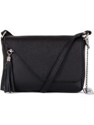 Anna Morellini Skórzana torebka "Lola" w kolorze czarnym - 24 x 18 x 6 cm rozmiar: onesize. Czarne torebki klasyczne damskie Anna Morellini, bez wzorów, z materiału, bez dodatków. Za 173.99 zł.