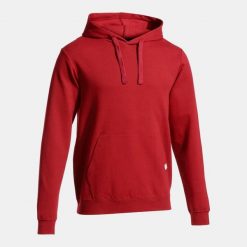 Bluza z kapturem Joma Combi. Czerwone bluzy z kapturem męskie Joma, l, z bawełny. Za 259.50 zł.