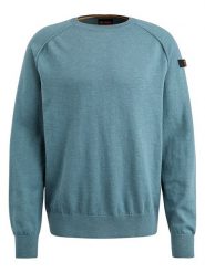 PME Legend Sweter w kolorze niebieskim rozmiar: XL. Niebieskie swetry męskie PME Legend, xl, bez wzorów, z bawełny, bez kołnierzyka. Za 197.63 zł.