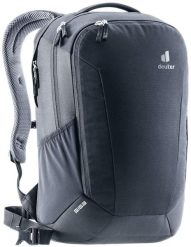 Plecak miejski Deuter Giga - black. Czarne plecaki męskie Deuter, bez wzorów, z materiału. Za 389.99 zł.