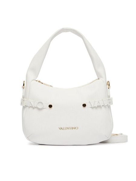 Valentino Torebka Medea VBS9Q808 Biały. Białe torebki klasyczne damskie Valentino, bez wzorów, ze skóry, bez dodatków. Za 549.99 zł.